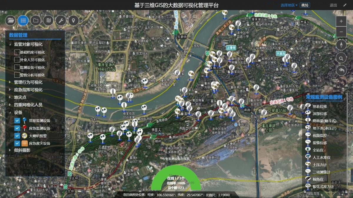 實(shí)景三維GIS系統(tǒng)管理平臺(tái)